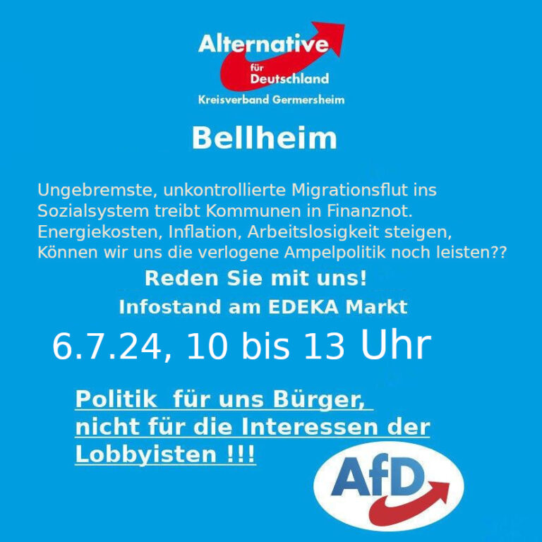 Infostand Bellheim